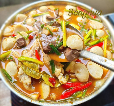 สูตรทำน้ำยาขนมจีน บองนัว