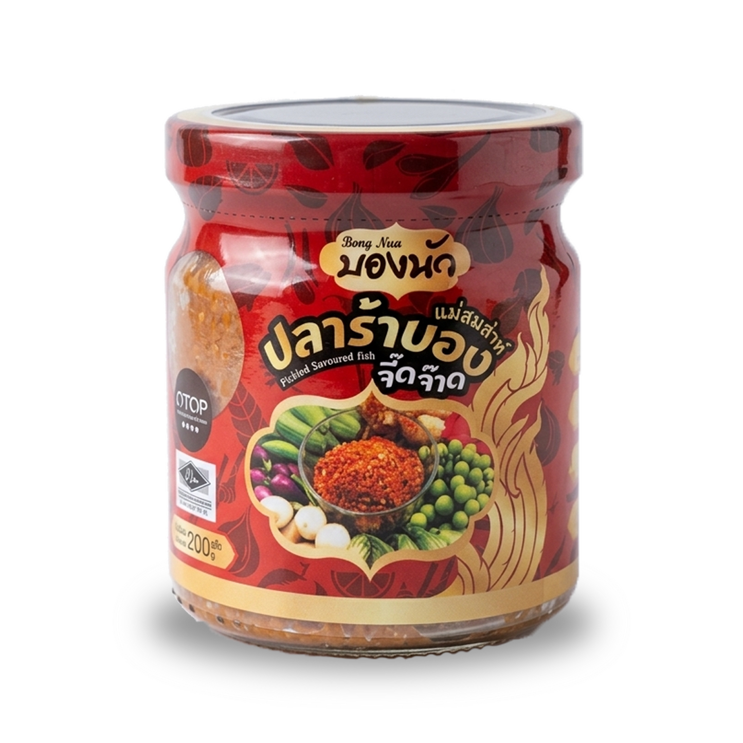 ปลาร้าบองจี๊ดจ๊าด  200g